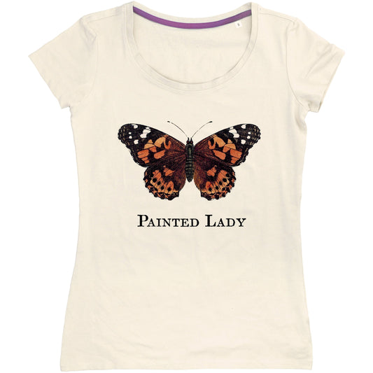 Painted Lady Women's Fitted T-shirt