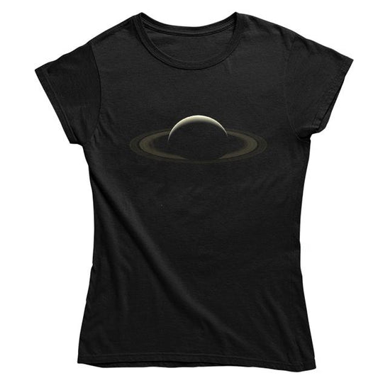 Saturn Farewell Women's Fitted T-shirt