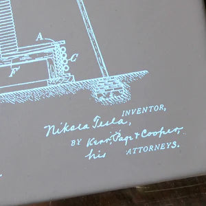 Tesla Patent Notebook